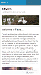 Mobile Screenshot of favrs.wordpress.com