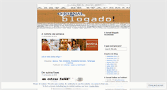 Desktop Screenshot of ojornalblogado.wordpress.com