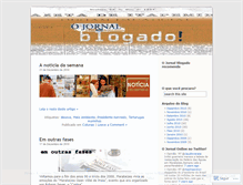 Tablet Screenshot of ojornalblogado.wordpress.com
