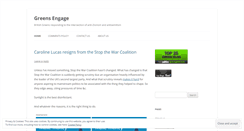 Desktop Screenshot of greensengage.wordpress.com