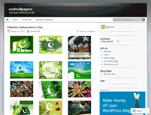 Tablet Screenshot of coolwallpaperz.wordpress.com