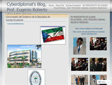 Tablet Screenshot of cyberdiplomat.wordpress.com