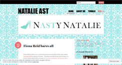 Desktop Screenshot of nastynatalie.wordpress.com