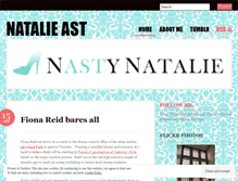 Tablet Screenshot of nastynatalie.wordpress.com