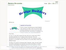 Tablet Screenshot of brdgebuilders.wordpress.com