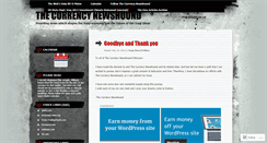 Desktop Screenshot of currencynewshound.wordpress.com