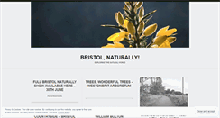 Desktop Screenshot of bristolnaturally.wordpress.com