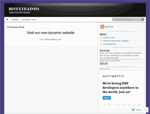 Tablet Screenshot of bdtextileinfo.wordpress.com