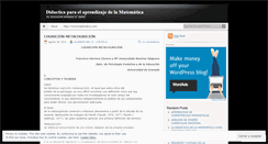Desktop Screenshot of educaredidacti.wordpress.com