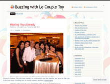 Tablet Screenshot of lecoupletoy.wordpress.com