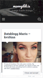 Mobile Screenshot of manngildi.wordpress.com