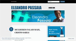 Desktop Screenshot of eleandropassaia.wordpress.com