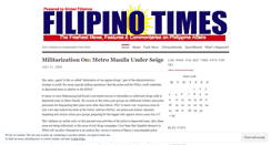 Desktop Screenshot of filipinotimes.wordpress.com