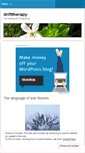 Mobile Screenshot of drifttherapy.wordpress.com