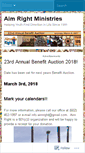 Mobile Screenshot of aimrightauction.wordpress.com