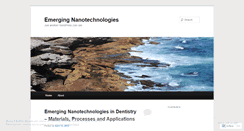 Desktop Screenshot of emergingnano.wordpress.com