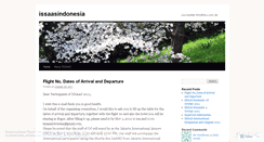 Desktop Screenshot of issaasindonesia.wordpress.com
