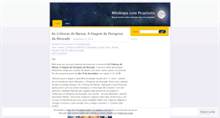 Desktop Screenshot of mithologywithapurpose.wordpress.com