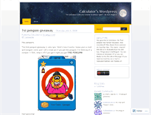 Tablet Screenshot of calculatorcp.wordpress.com