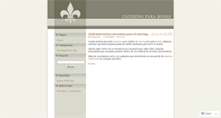 Desktop Screenshot of cateringboda.wordpress.com