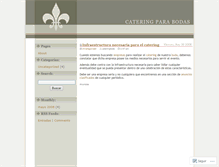 Tablet Screenshot of cateringboda.wordpress.com