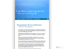 Tablet Screenshot of culturelibre.wordpress.com