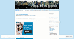 Desktop Screenshot of dilemaurbanoambiental.wordpress.com