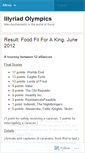 Mobile Screenshot of illyolympics.wordpress.com