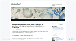 Desktop Screenshot of nickpollard1.wordpress.com
