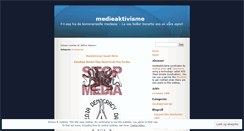 Desktop Screenshot of medieaktivisme.wordpress.com