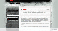 Desktop Screenshot of legnomenoir.wordpress.com