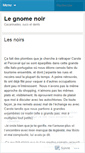 Mobile Screenshot of legnomenoir.wordpress.com