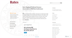 Desktop Screenshot of bateslife.wordpress.com