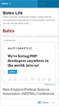 Mobile Screenshot of bateslife.wordpress.com