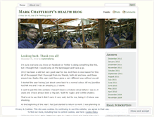 Tablet Screenshot of markchatterley.wordpress.com