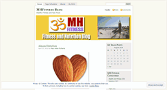 Desktop Screenshot of mhfitness.wordpress.com