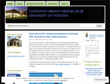 Tablet Screenshot of edulibpretoria.wordpress.com