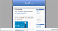 Desktop Screenshot of mirelafrincu.wordpress.com