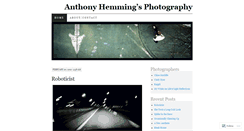 Desktop Screenshot of anthonyhemming.wordpress.com