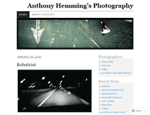 Tablet Screenshot of anthonyhemming.wordpress.com