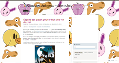 Desktop Screenshot of concoursanimaux.wordpress.com