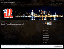 Tablet Screenshot of illadelphexperiment.wordpress.com