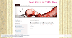 Desktop Screenshot of foodvixennyc.wordpress.com