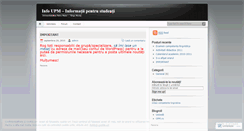 Desktop Screenshot of infoupm.wordpress.com