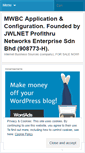 Mobile Screenshot of myweboard.wordpress.com