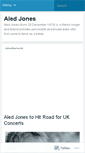 Mobile Screenshot of aledjones.wordpress.com