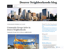 Tablet Screenshot of denverdeals.wordpress.com