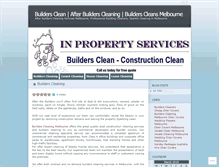 Tablet Screenshot of builderscleaning.wordpress.com