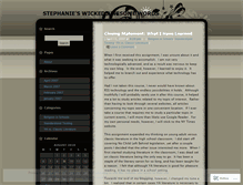 Tablet Screenshot of myotts.wordpress.com