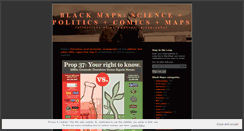Desktop Screenshot of blackmaps.wordpress.com